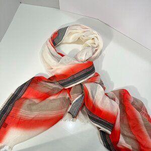 W by Worth Striped Scarf